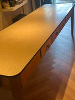 Unieke Klooster tafel met 11 lades, 50 tot 100 cm, Gebruikt, Rechthoekig, Ophalen of Verzenden