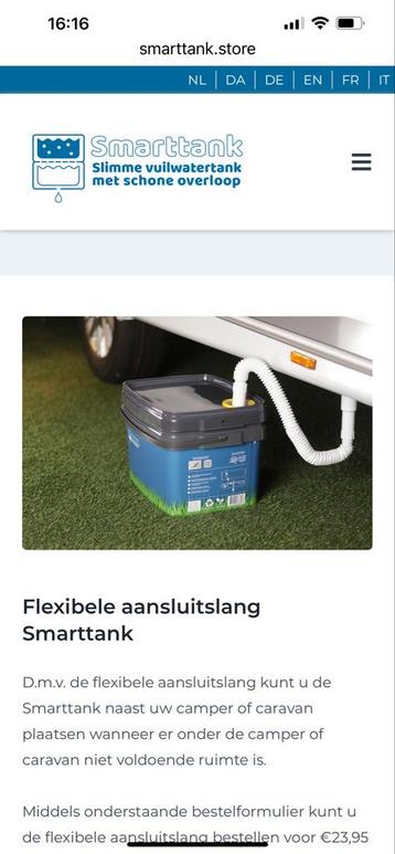Smarttank Vuilwatertank beschikbaar voor biedingen