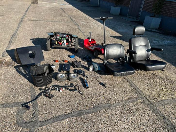 Scootmobiel pride onderdelen, Diversen, Rolstoelen, Gebruikt, Ophalen of Verzenden