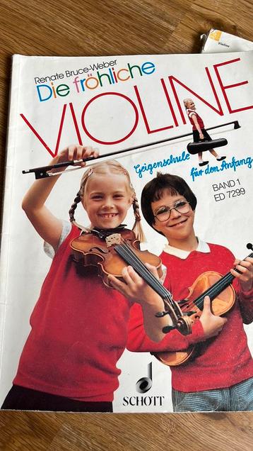 Die fröhliche violine beschikbaar voor biedingen