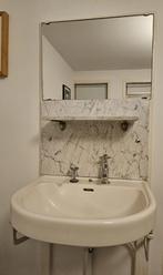 Vintage wastafel, Huis en Inrichting, Badkamer | Badkamermeubels, Ophalen, Gebruikt, 50 tot 100 cm, Minder dan 100 cm