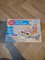 Houten Kassa Speelgoed - Playtive, Ophalen, Zo goed als nieuw, Hout, Speelkeuken-accessoire