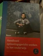 Handboek oplossingsgericht werken in het onderwijs, Ophalen of Verzenden, Zo goed als nieuw, HBO