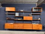 Poul Cadovius by Royal System vintage modulair wandsysteem, Gebruikt, Glas, Met deur(en), Ophalen of Verzenden