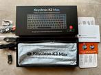 Keychron K3 Max, Low Profile, UK-ISO, RGB backlight, QMK/VIA, Keychron, Ophalen of Verzenden, Zo goed als nieuw, Draadloos