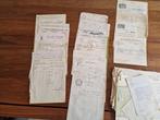 oude handelsbrieven en facturen met veel briefhoofden1850 -, Verzenden, Gebruikt, Overige typen