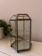 Glas in lood vitrinekastje, Ophalen of Verzenden