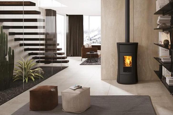 Pelletkachel Edilkamin Cherrie 11 Evo, Huis en Inrichting, Kachels, Nieuw, Vrijstaand, Pelletkachel, Overige brandstoffen, Ophalen