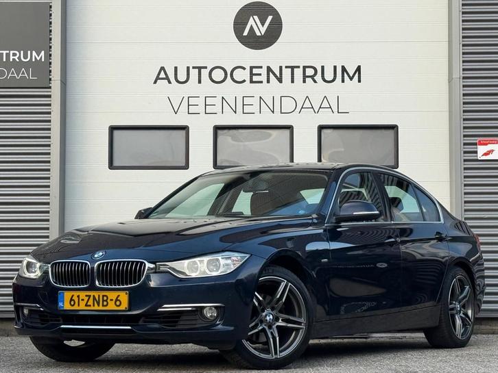 BMW 3-serie 320i High Executive Luxury AUT LEDER/NL AUTO/AIR, Auto's, BMW, Bedrijf, Te koop, 3-Serie, ABS, Airbags, Airconditioning
