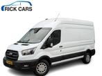 Ford Transit 350 2.0 TDCI 130PK EURO 6 L3H3 stoelverwarming/, Stof, 4 cilinders, 2500 kg, Wit