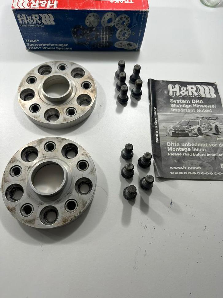 H&R spoorverbreders / spacers VAG 5x112, Auto-onderdelen, Ophanging en Onderstel, Audi, Seat, Volkswagen, Skoda, Gebruikt, Ophalen of Verzenden