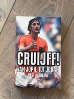 boek Johan cruijff van jopie tot johan, Ophalen of Verzenden, Zo goed als nieuw, Balsport