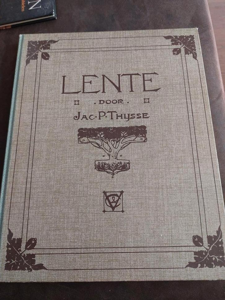 Lente - Jac. P. Thijsse - Plaatjesalbum, Boeken, Prentenboeken en Plaatjesalbums, Gelezen, Plaatjesalbum, Ophalen of Verzenden
