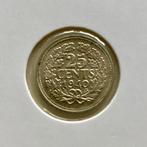 Mooie 25 cent 1940 zilver, Verzenden, 2 euro