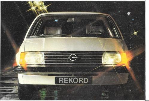 OPEL REKORD 1978, Boeken, Auto's | Folders en Tijdschriften, Gelezen, Opel, Ophalen of Verzenden