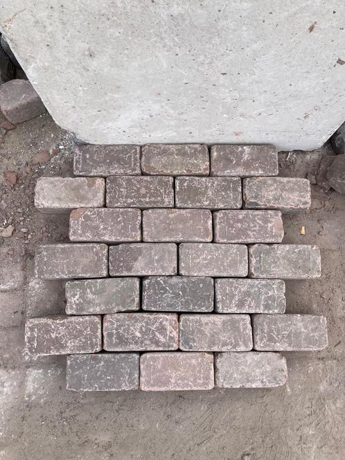 gebruikt oud gebakken klinkers rood / paars genuanceerd, Tuin en Terras, Tegels en Klinkers, Gebruikt, Klinkers, Keramiek, 10 m² of meer