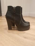 Zwarte Enkellaarsjes met Hoge Hak - Goede Staat!, Kleding | Dames, Zwart, Lage of Enkellaarzen, Ophalen of Verzenden, Zo goed als nieuw