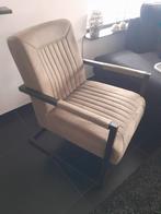 Mooie groene Parantino fauteuil, Huis en Inrichting, Ophalen, Minder dan 75 cm, Zo goed als nieuw, Metaal