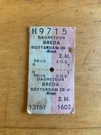 Treinkaartje NS 1974, Ophalen of Verzenden, Gebruikt, Trein