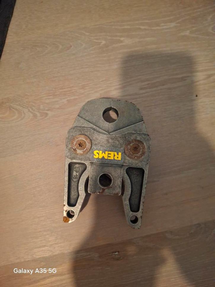 REMS UP 18 Persbek, Doe-het-zelf en Verbouw, Gereedschap | Handgereedschap, Zo goed als nieuw, Ophalen of Verzenden