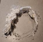 Vintage Trouw haarband tiara wit parel - huwelijk, Ophalen of Verzenden, Gebruikt