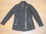 Zwarte winterjas, maat 38, Kleding | Dames, Maat 38/40 (M), Zwart, Ophalen of Verzenden, Gedragen