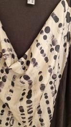 Bandolera Jurk Lange Mouwen Maat 34, Kleding | Dames, Jurken, Bruin, Ophalen of Verzenden, Zo goed als nieuw, Knielengte