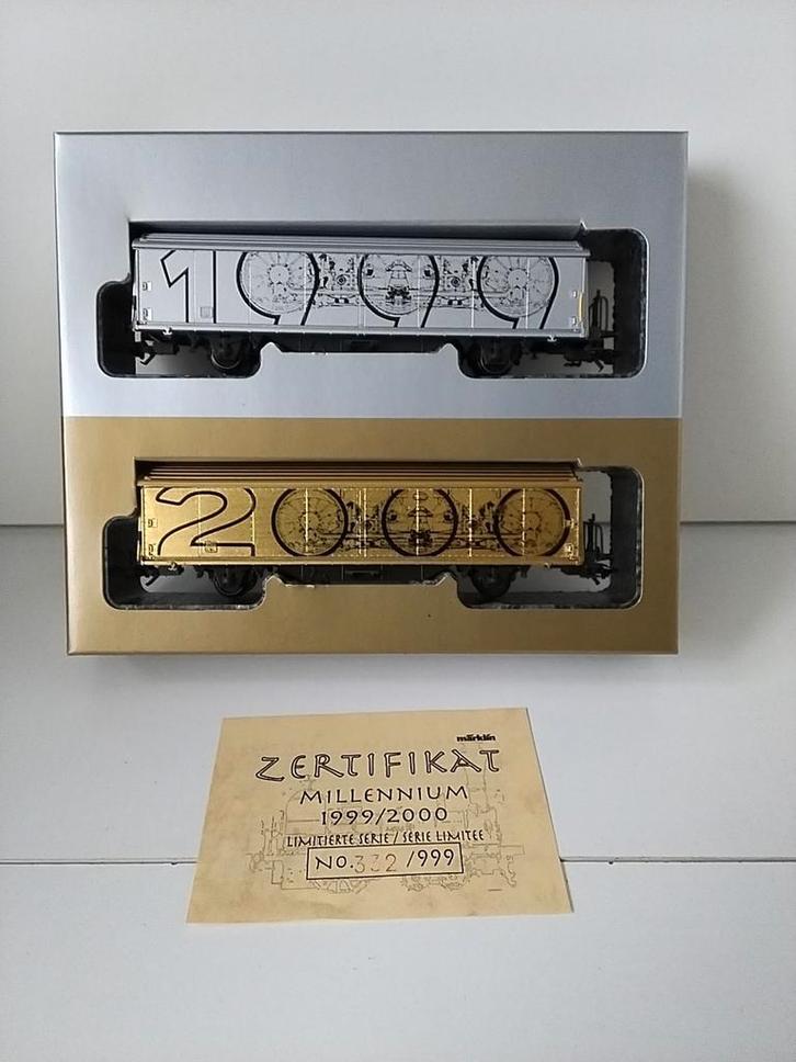 Marklin 4735.941 Millennium 2000, Hobby en Vrije tijd, Modeltreinen | H0, Zo goed als nieuw, Wagon, Wisselstroom, Märklin, Ophalen of Verzenden