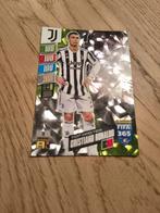 Cristiano Ronaldo Voetbal Kaart - Zwarte Glitter, Verzamelen, Ophalen of Verzenden, Zo goed als nieuw, Buitenlandse clubs, Spelerskaart