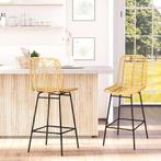 Nieuw. HOMCOM Set van 2 barkrukken
- Boho-design, Nieuw, Ophalen of Verzenden, 2 krukken