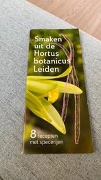 Smaken uit de Hortus botanicus Leiden, Gelezen, Azië en Oosters, Ophalen of Verzenden, Gezond koken