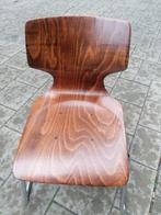 Laatste 17 stapelstoelen in gebruikte conditie, Huis en Inrichting, Stoelen, Ophalen, Gebruikt, Bruin, Vijf, Zes of meer stoelen