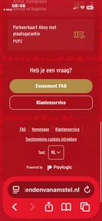 Amstel live parkeer kaart 17 januari, Eén persoon