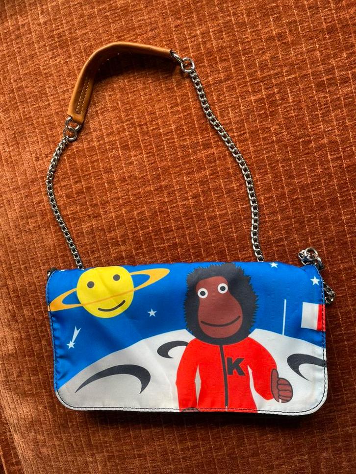 Exclusieve JC de Castelbajac Kipling space monkey tas, Sieraden, Tassen en Uiterlijk, Tassen | Damestassen, Zo goed als nieuw