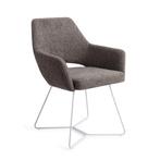 Stoel Yanai Kleur: Amazing Grey Beehive van Jesper Home, Huis en Inrichting, Stoelen, Ophalen, Nieuw, Grijs, Vijf, Zes of meer stoelen