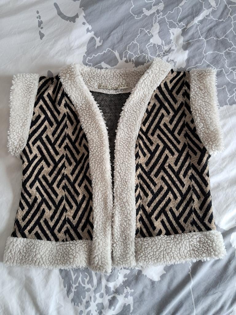 Jutka&Riska gilet maat 38, Maat 38/40 (M), Zwart, Ophalen of Verzenden, Zo goed als nieuw