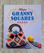 Boek: Hippe granny squares haken, Hobby en Vrije tijd, Breien en Haken, Ophalen of Verzenden, Zo goed als nieuw, Haken, Patroon of Boek