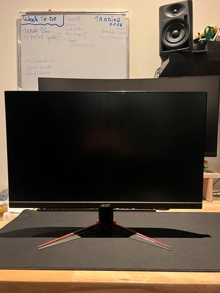 Acer Gaming Monitor - VG240Y, Computers en Software, Monitoren, Zo goed als nieuw, 101 t/m 150 Hz, HDMI, Gaming, Hoofdtelefoonaansluiting