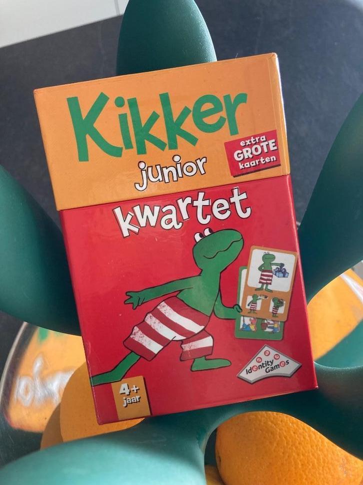 Kikker en zijn vrienden junior kwartet 4+, Verzamelen, Speelkaarten, Jokers en Kwartetten, Nieuw, Kwartet(ten), Ophalen of Verzenden