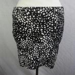 Zwart-wit gestipte minirok. mt s. merk h&m, ., Zwart, Ophalen of Verzenden, Zo goed als nieuw