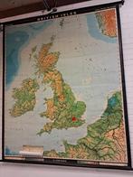 Ouderwetse school landkaart, Ophalen, 1800 tot 2000, Landkaart