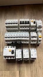 Diverse Eaton en Moeller automaten aardlekschakelaar, Ophalen of Verzenden, Gebruikt, Schakelaar