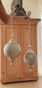 3 prachtige oosterse, Marokkaanse lampen boho, ibiza style, Huis en Inrichting, Ophalen, Gebruikt, Oosterse, Metaal