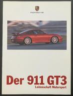 Porsche 911 996 GT3 brochure 1999, Boeken, Auto's | Folders en Tijdschriften, Ophalen of Verzenden, Gelezen, Porsche