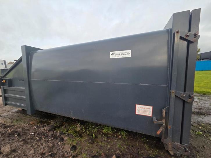 Wortmann Milieutechniek Perscontainer, Zakelijke goederen, Machines en Bouw | Industrie en Techniek, Ophalen of Verzenden