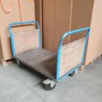 Eurokraft zware degelijke transportkar - 97x137x80 cm, Doe-het-zelf en Verbouw, Niet ingevuld, Gebruikt, Niet ingevuld, Niet ingevuld