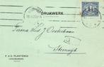 P.+O. Plantenga, Leeuwarden - 06.1920 - drukwerk, Ophalen of Verzenden, Briefkaart
