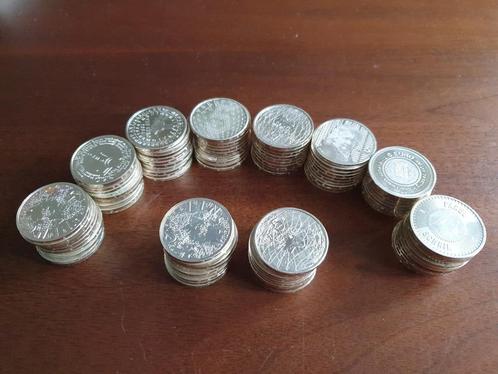 100 x zilveren Beatrix 5 euro munten 2003 t/m 2007, Postzegels en Munten, Munten | Nederland, Setje, Euro's, Koningin Beatrix