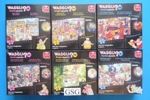 Puzzel pakket wasgij 6x nr. 21103-01 (Nieuw), Hobby en Vrije tijd, Denksport en Puzzels, Nieuw, Meer dan 1500 stukjes, Ophalen