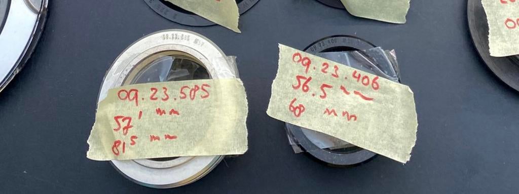 Bbs orginele naafringen, Ophalen of Verzenden, Zo goed als nieuw